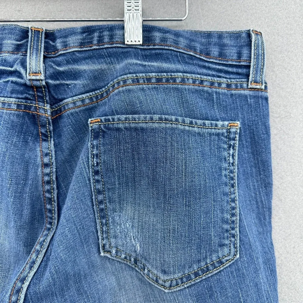 2011 Gap Low Rise Boot Cut Jeans Med Wash Women's 14 34x31 Western Country Y2K - Picture 3 of 9